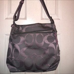 Coach lavender shoulder bag